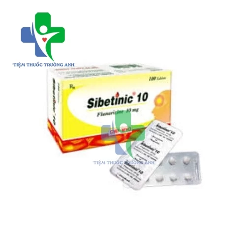 Sibetinic 10 - Thuốc trị chóng mặt, rối loạn tiền đình hiệu quả